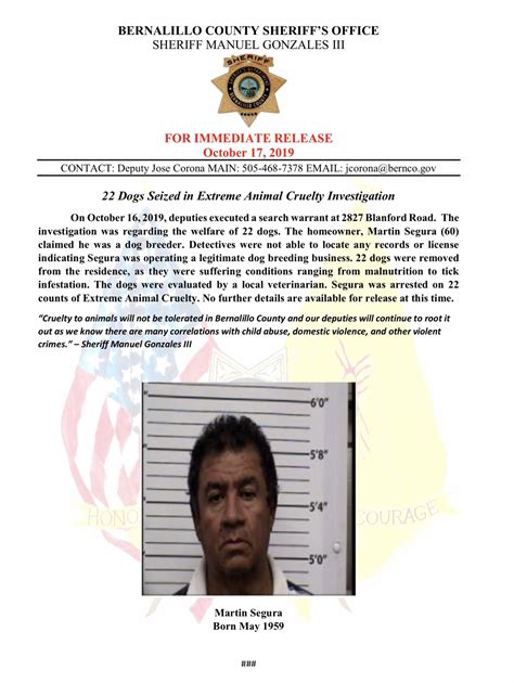 ***Press Release*** 22 Dogs Seized in Extreme Animal Cruelty