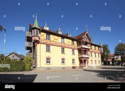 Cafe Goldene Krone In St Margen Baden Württemberg Germany Stock