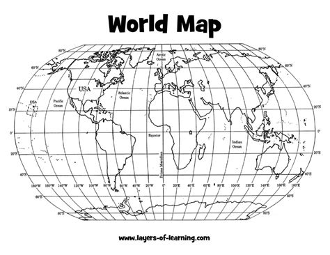 Longitude Latitude World Map And Sitedesignco World Map