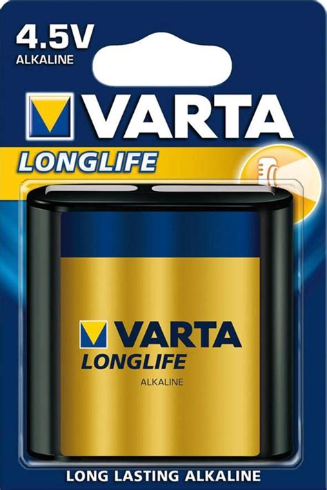 Varta Long Life Flachbatterie V St Ck Bei Edingershops De