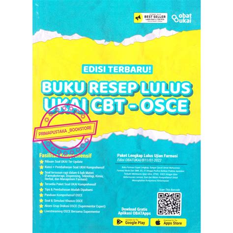 Jual Buku Resep Lulus Ukai Cbt Osce Edisi Terbaru B Shopee Indonesia