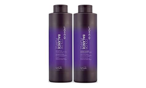 Joico Color Balance Purple Shampoo & Conditioner Liter Set | Groupon