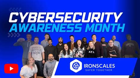 Celebrate Cybersecurity Awareness Month With Ironscales Youtube