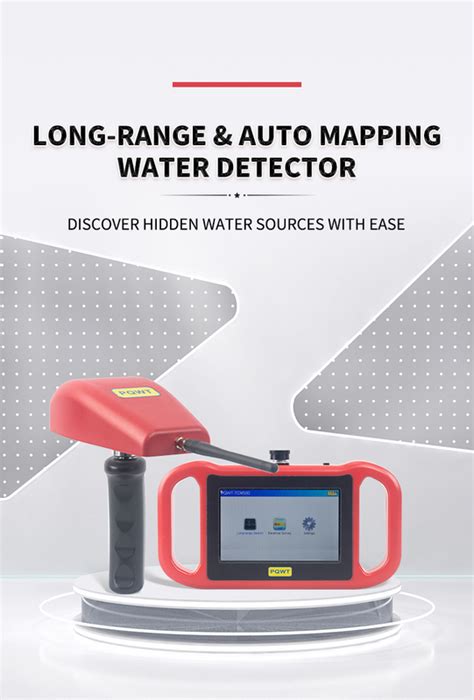 PQWT LONG RANGE AUTOMATIC MAPPING UNDERGROUND WATER DETECTOR