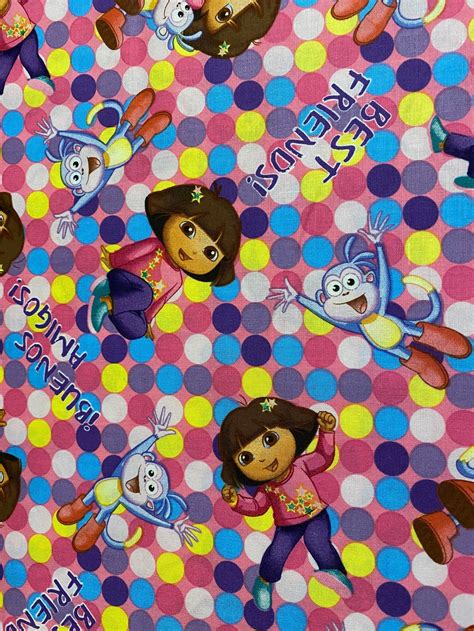 Dora the Explorer fabric | Etsy