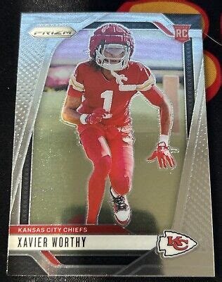 2024 Panini Prizm XAVIER WORTHY 399 RC Rookie Base Kansas City