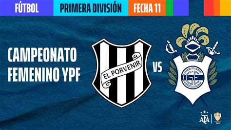 El Porvenir Vs Gimnasia Lp En Vivo Fecha Campeonato Femenino