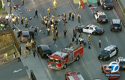 Over 20 Los Angeles Sheriff Recruits Run Over By Wrong Way Driver While On Morning Run The