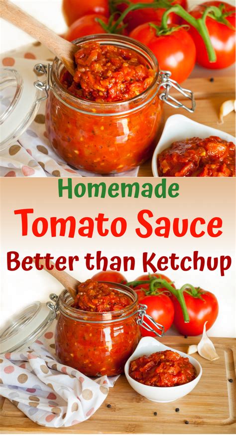 This Is A Very Easy Homemade Tomato Sauce Recipe Made With Just A Few