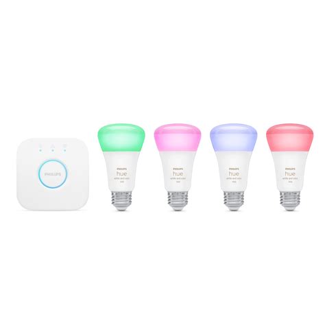 Philips Hue White And Color Ambiance A19 Bluetooth 75w Smart Led