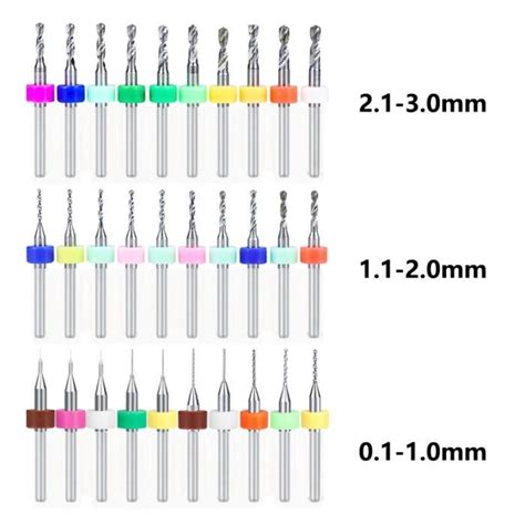 Enclume Xcan Jeu De Forets Pcb Circuit Imprim Pistolet Foret Foret