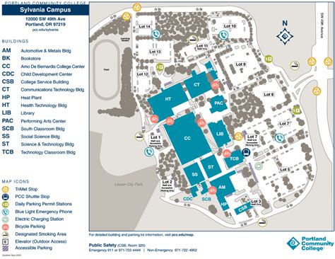 Download a PCC Campus Map | Marketing and Communications at PCC