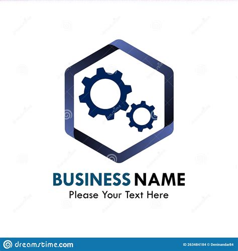 Gear tech stock vector. Illustration of database, diagram - 263484184