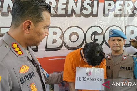 Polisi Ungkap Motif Alung Bunuh Pacarnya Di Kamar Hotel Bogor Antara