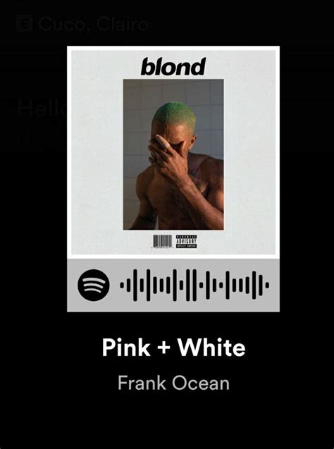 Pink White Frank Ocean Music Poster Ideas Frank Ocean Music Poster