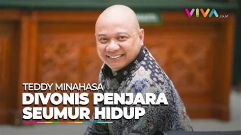 BREAKING NEWS Teddy Minahasa Divonis Penjara Seumur Hidup Vlix Id