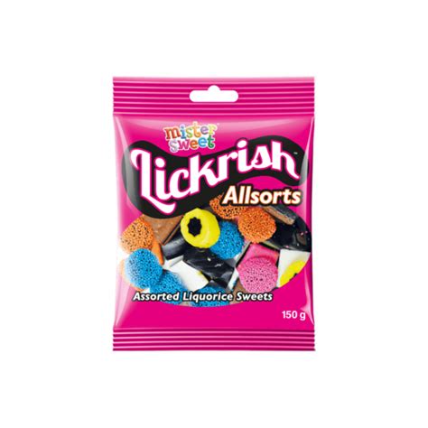 Mr Sweets Liquorice Allsorts Crazy Plastics