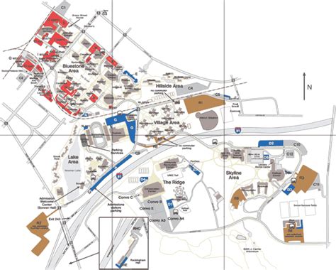 Jmu Campus Map Printable