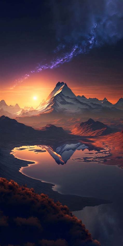 Mountain Reflection Iphone Wallpaper Hd Iphone Wallpapers Iphone