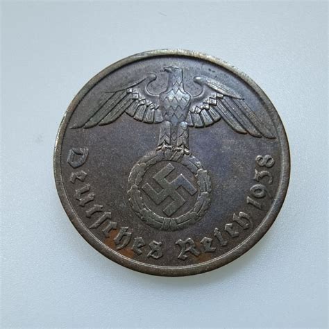 Se Produkter Som Liknar 2 Reichspfennig 1938 A Nazi På Tradera