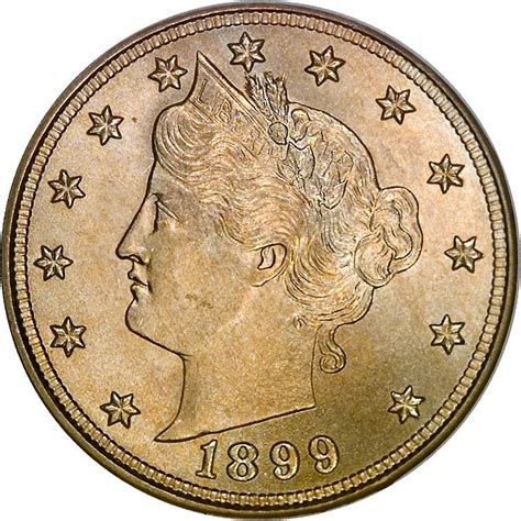 1899 Liberty Head Nickel Prices Ungraded Ngc Pcgs Values