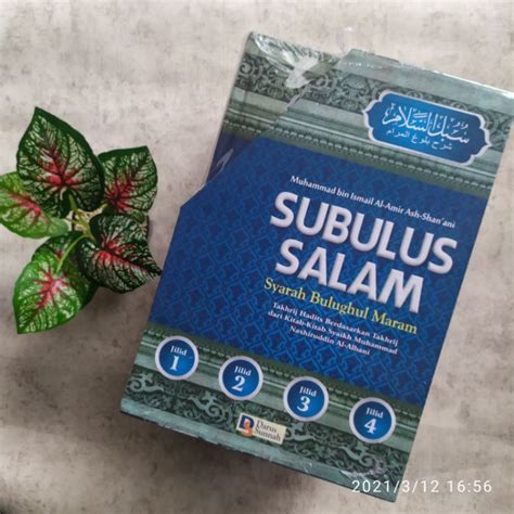 Jual Subulussalam Subulus Salam Paket 4 Jilid Syarah Bulughul Maram