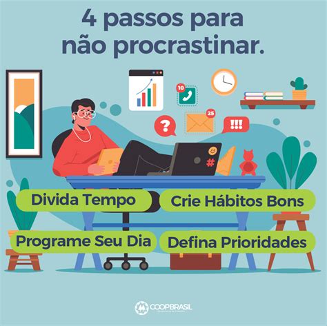 Passos Para N O Procrastinar Coopbrasil