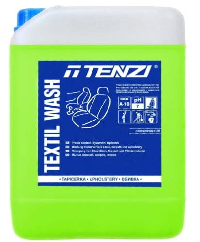 Textil Wash TENZI 10L Do Prania Tapicerki Hurtownia Chemi