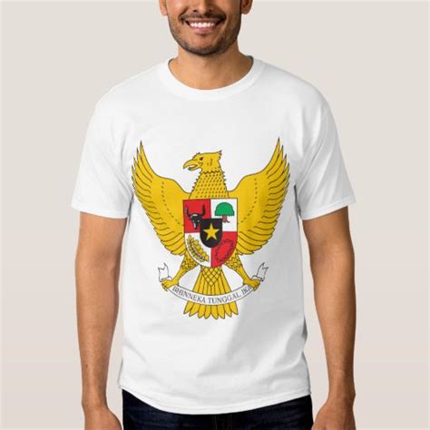 Indonesia Coat of Arms T-shirt | Zazzle