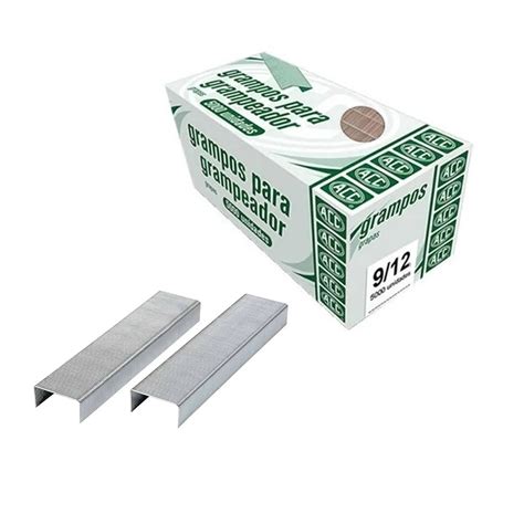 Grampos Galvanizado 9 12 Caixa 5000 Unidades Acc