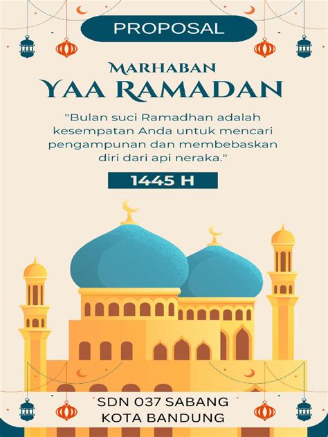 Proposal Pesantren Kilat Ramadhan Fix Pdf