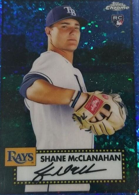 Shane Mcclanahan Topps Chrome Platinum Anniversary Blue Mini