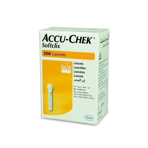 Accu Chek Softclix Lancetas Lancetas Cruz Verde