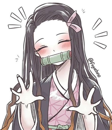 Desenhando Nezuko Chibi Anime Chibi Ideias Esboço Desenhos De Anime