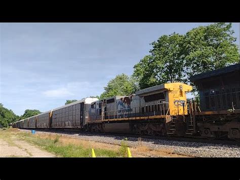 Yn C W Trailing On Csx Autoracks M South Bound On The Lcl