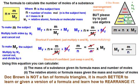 Definition Mole Explained Molar Mass Mol Mols Calculations How To Read