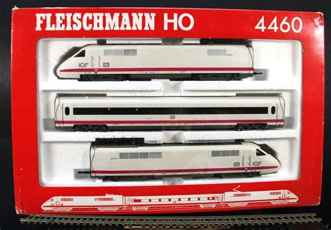 FLEISCHMANN 4460 DEUTSCHE BAHN ICE EXPERIMENTAL 3 CAR SET POWERED