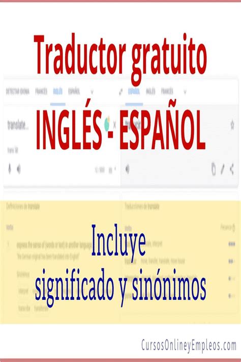 Traductor Inglés A Español Online Gratis Y 30 Idiomas Más