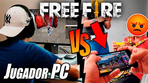 JUGADOR DE PC VS JUGADOR DE CELULAR APOSTAMOS DINERO EN ESTE PVP