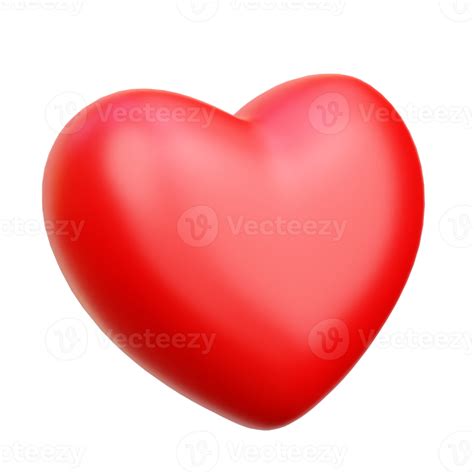 3d Hearts Valentine 3d Illustration 20008595 Png