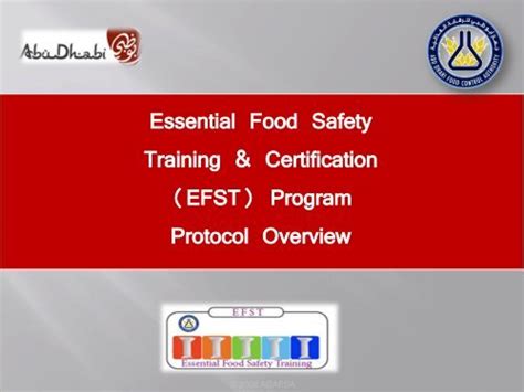 Essential Food Safety Training And Certification Efst Program