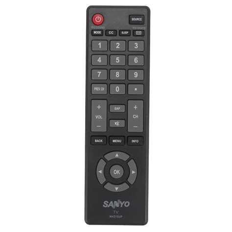 NH315UP PERFASCIN Replacement Remote Fit For Sanyo TV FW32D06F