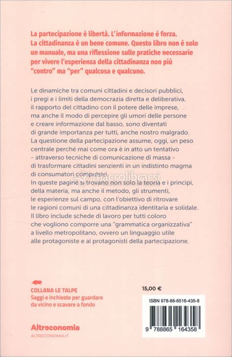 I Cittadini Contano Libro Di Luca Montani