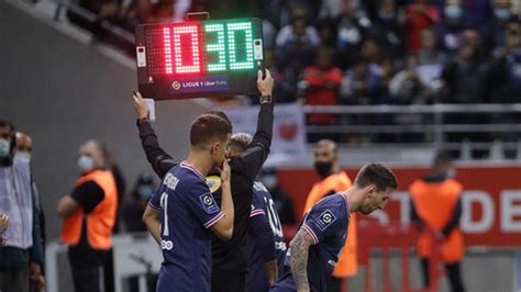 Remis Vs Psg El Debut De Messi Con El Psg Entr En El Por Neymar