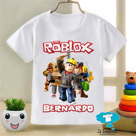 Camiseta Roblox Personalizada Elo7 Produtos Especiais