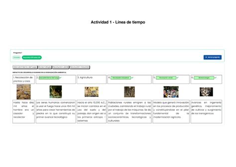 Actividad L Nea De Tiempo Educacion Ambiental Studocu