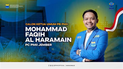 Visi Misi Calon Ketua Umum Pb Pmii Moh Faqih Al Haramain Youtube