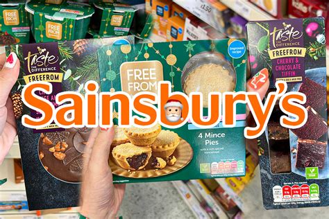 Sainsbury's Gluten-free Christmas Products 2022