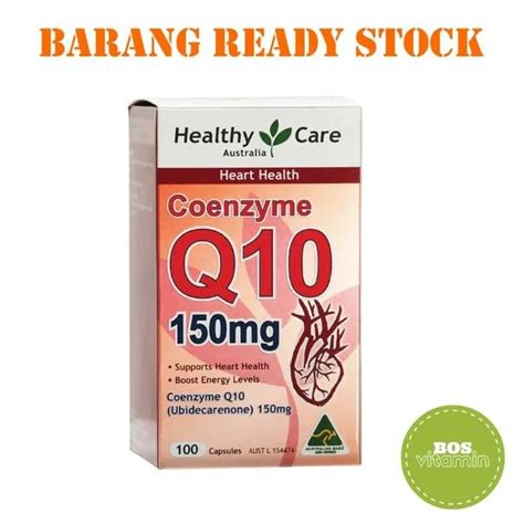 Bisa Cod Healthy Care Coenzyme Q10 150mg 100 Kapsul Lazada Indonesia