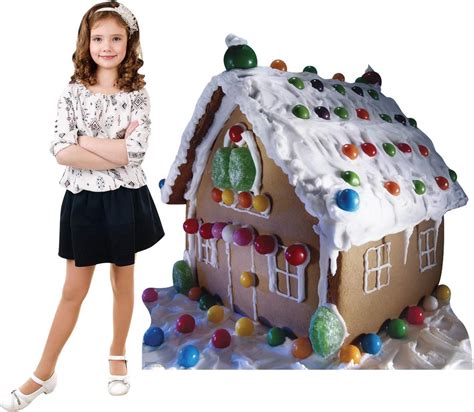 Life Size Cardboard Gingerbread House